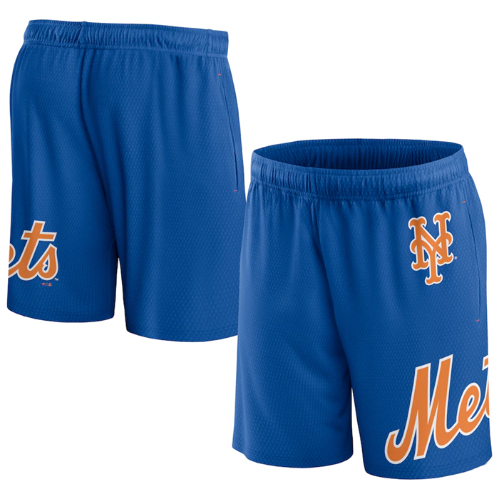 Men's New York Mets Royal Clincher Mesh Shorts